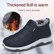 Menβs Casual Shoes, Autumn/Winter Warm Cotton, Chunky Sole, Comfortable Stylish Footwear