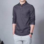 Men’s Spring Tops & Tees – Slim Shirts, Fashion T-Shirts, Linen & Homme Collection