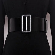 Women’s Clothing Accessories, Big Wide Leather Belt, Top-Quality Strap for Jeans