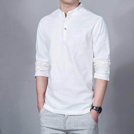 Men’s Spring Tops & Tees – Slim Shirts, Fashion T-Shirts, Linen & Homme Collection