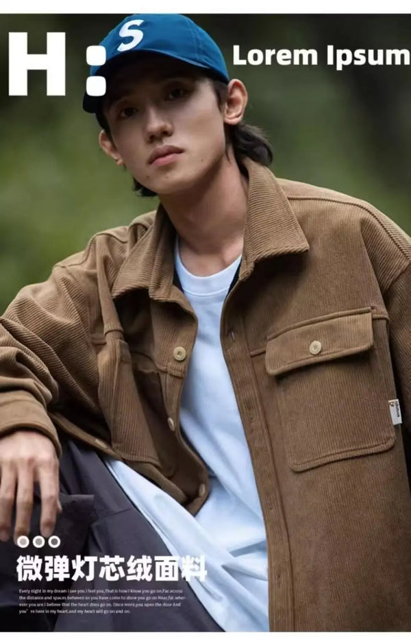 Men’s Spring Autumn Jacket, Comfortable Casual Fashion Trend, Ideal for Daily Shopping, Commuting, and Everyday Outerwear