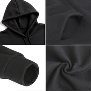 Custom Printed Men’s and Women’s Hoodie, Loose Casual Long Sleeve Pullover