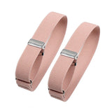 1 Pair Adjustable Elastic Armband, Shirt Sleeve Holder, Fashion Arm Cuffs, Unisex Bands for Party or Wedding Accessories