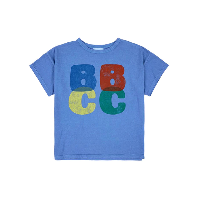 2025 Kid Clothes New Spring Sumemer Korean Baby Boys Girls Cotton Cartoon Short Sleeve T Shirts Children's Outerwear Clothings