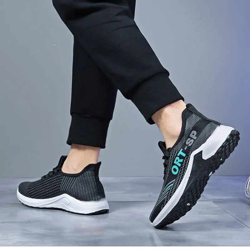 Men’s Fashion Sports Shoes, Casual Breathable Running Shoes, Comfortable Tennis Shoes