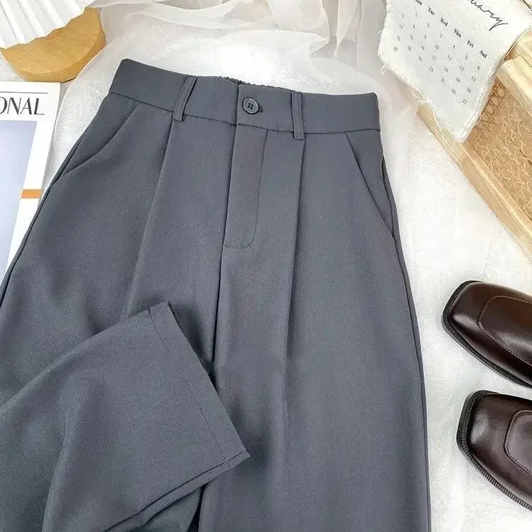 Kids’ Wide Leg Pants – Summer Chiffon Cropped Trousers for Girls, Ages 2–10