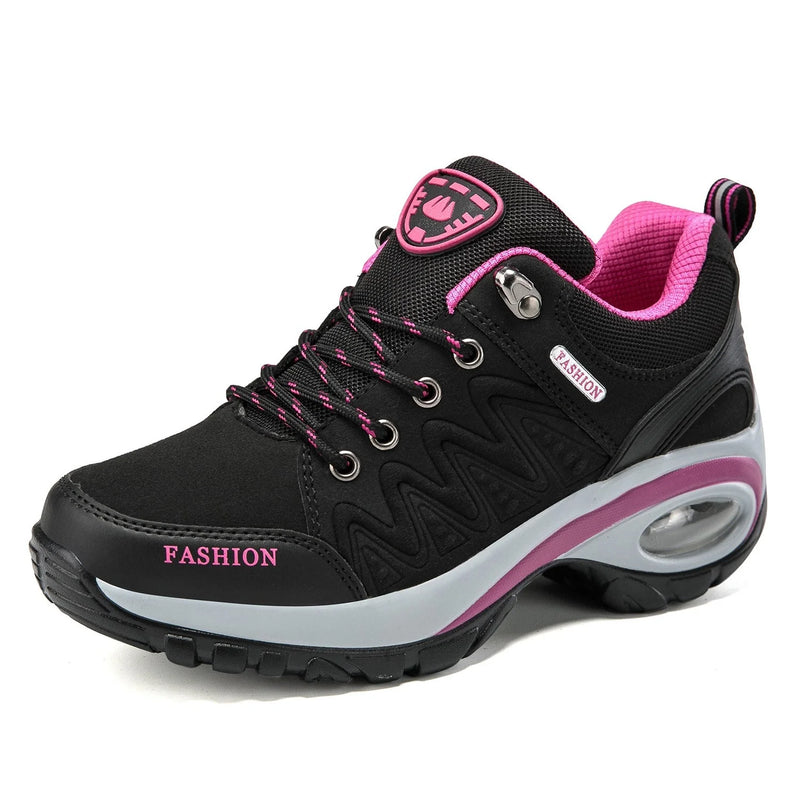 Women’s Platform Casual Sneakers, Designer Luxury Walking Shoes, Chunky Wedges, Comfortable Hiking and Sports Footwear for Women