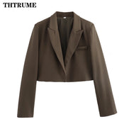 Women’s White Jacket, Basic Long Sleeve, Casual Open Front Coat, Autumn-Winter Office Outerwear