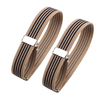 1 Pair Adjustable Elastic Armband, Shirt Sleeve Holder, Fashion Arm Cuffs