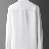 Men’s Long Sleeve Printed Shirt, Funny & Fashionable Button-Up, Elegant Hipster High-Quality Luxury Shirt
