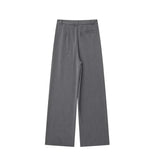 MUJER 2025 Women’s Pants, Beige Grey Black Wide Leg, High Waist Baggy Pants, Women’s Fashion Summer Office Trousers