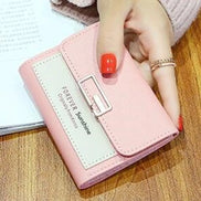 Fashion Short Women Wallets PU Leather Women Luxury Wallet Hasp Small Wallet