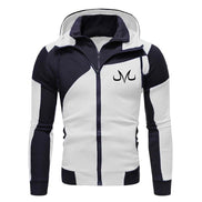 Men’s Jacket, Casual Hooded Zip-Up Sweatshirt with Fleece, Autumn Winter Streetwear