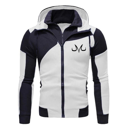 Men’s Jacket, Casual Hooded Zip-Up Sweatshirt with Fleece, Autumn Winter Streetwear