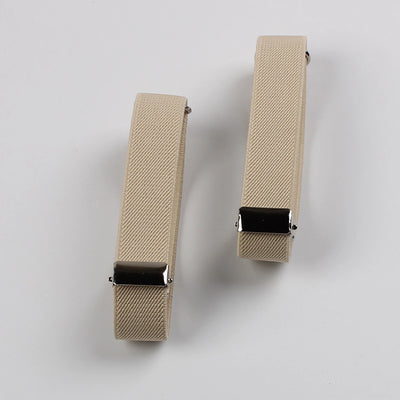 Women’s and Men’s Fashion Adjustable Arm Cuffs, Elastic Bands for Party or Wedding