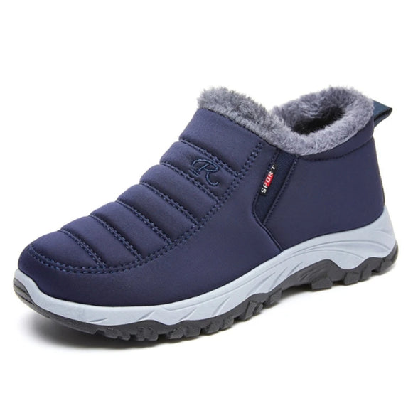 Men’s Casual Shoes, Autumn/Winter Warm Cotton, Chunky Sole, Comfortable Stylish Footwear