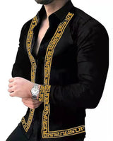 Men’s Autumn Clothing, European and American Streetwear, Casual Fashion Printed Tops, Independent Station Cross-Border Trendy Outfit