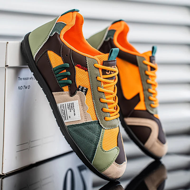 Men’s Casual Sports Shoes, Fashion Breathable Outdoor Running Sneakers