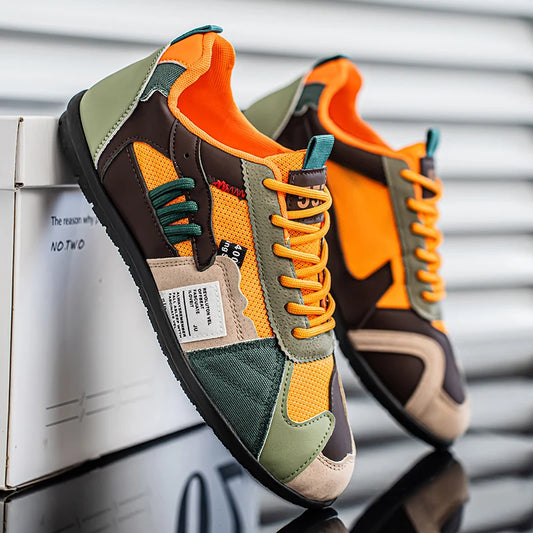 Men’s Casual Sports Shoes, Fashion Breathable Outdoor Running Sneakers