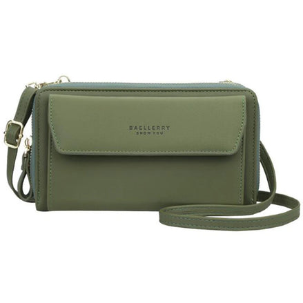 Women’s Designer Brand Wallet, Multi-Compartment Clutch, Long Large Card Purse