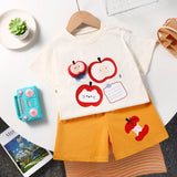 Kids Clothes Set Baby Boy/Girl T-Shirt + Shorts Summer Clothing Cotton Cartoon Casual Boys Tracksuit Children Baby Clothes Set