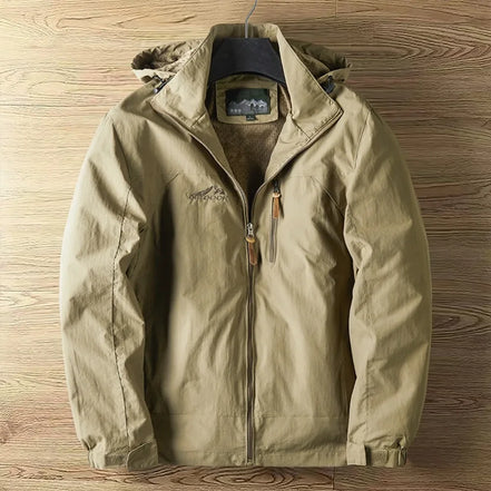 Men’s Corduroy Jacket, Thin Spring-Autumn Coat, Casual Vintage Loose Fit, Plus Size Outerwear