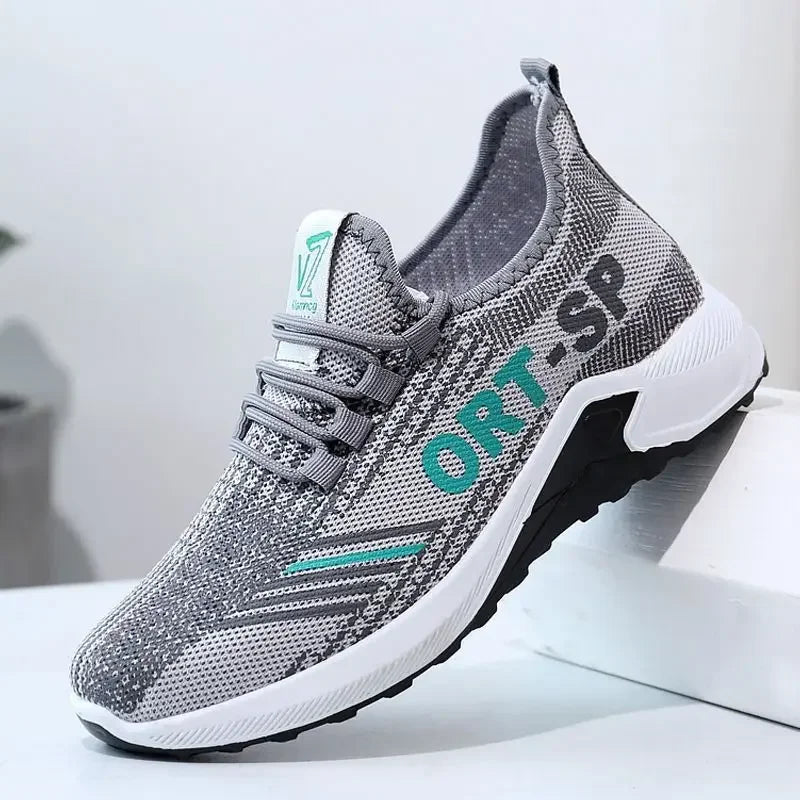 Men’s Fashion Sports Shoes, Casual Breathable Running Shoes, Outdoor Walking and Training Sneakers, Comfortable Tennis Shoes