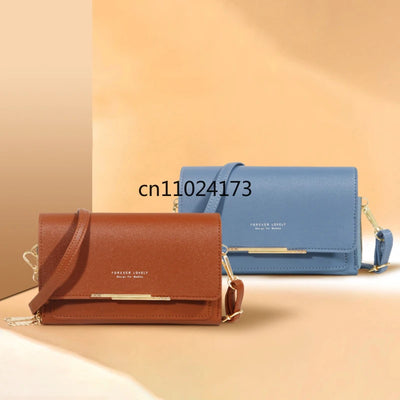 Women’s Korean Wallet Handbag, Multi-Card Large Capacity Casual Shoulder Bag