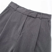MUJER 2025 Women’s Wide Leg Pants – High Waist Baggy Summer Office Trousers