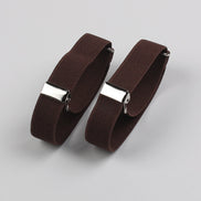 Women’s and Men’s Fashion Adjustable Arm Cuffs, Elastic Bands for Party or Wedding