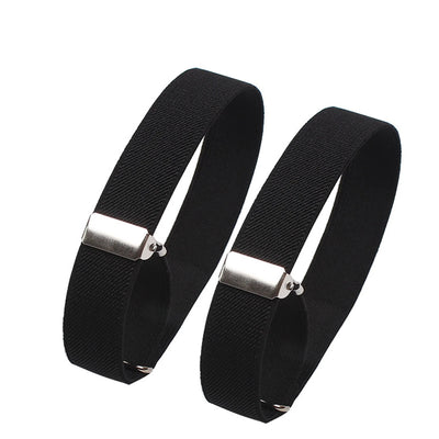 Women’s and Men’s Fashion Adjustable Arm Cuffs, Elastic Bands for Party or Wedding