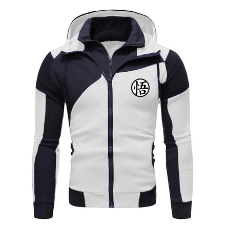 Men’s Jacket, Casual Hooded Zip-Up Sweatshirt with Fleece, Autumn Winter Streetwear