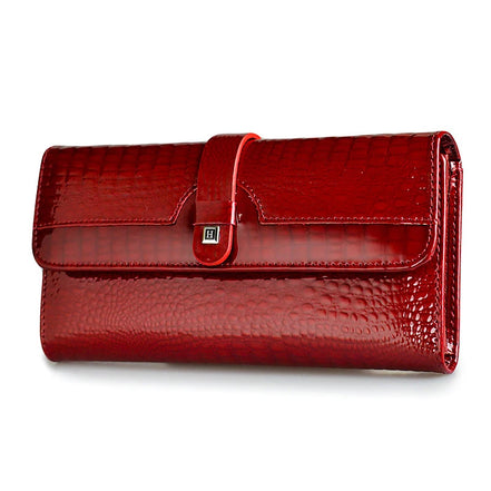 Fashion Women's Genuine Leather Handbags Women Luxury Designer Wallets