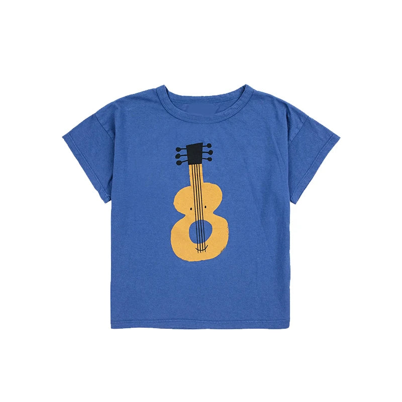 2025 Kid Clothes New Spring Sumemer Korean Baby Boys Girls Cotton Cartoon Short Sleeve T Shirts Children's Outerwear Clothings