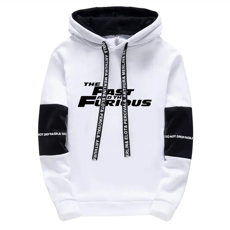 Men’s Hooded Sweatshirt, Long Sleeve Hoodie, Daily Autumn Winter Fashion