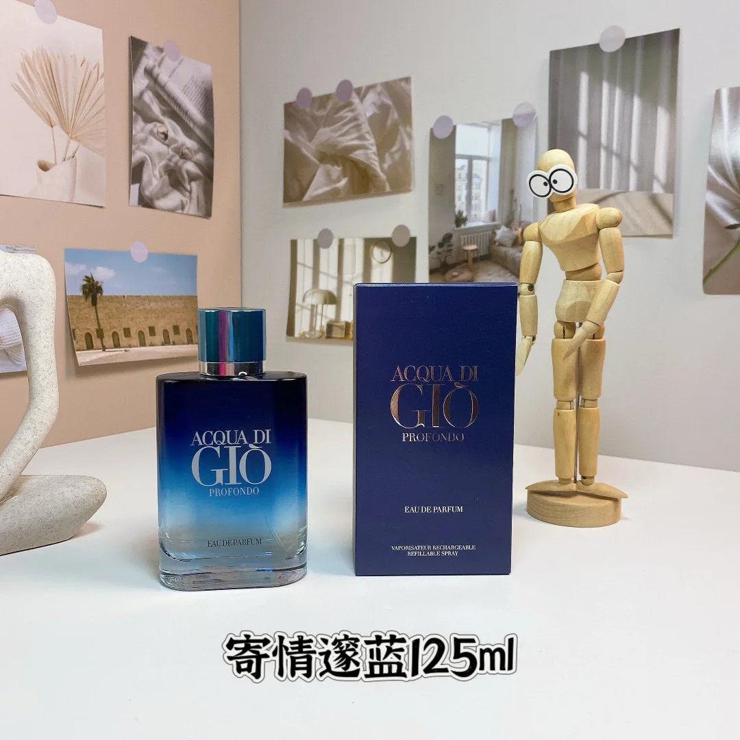 Brand Inspired Giorgio Acqua di Gio Pour Homme Eau de Toilette, Aquatic Fresh Fragrance for Men, Long Lasting Masculine Scent