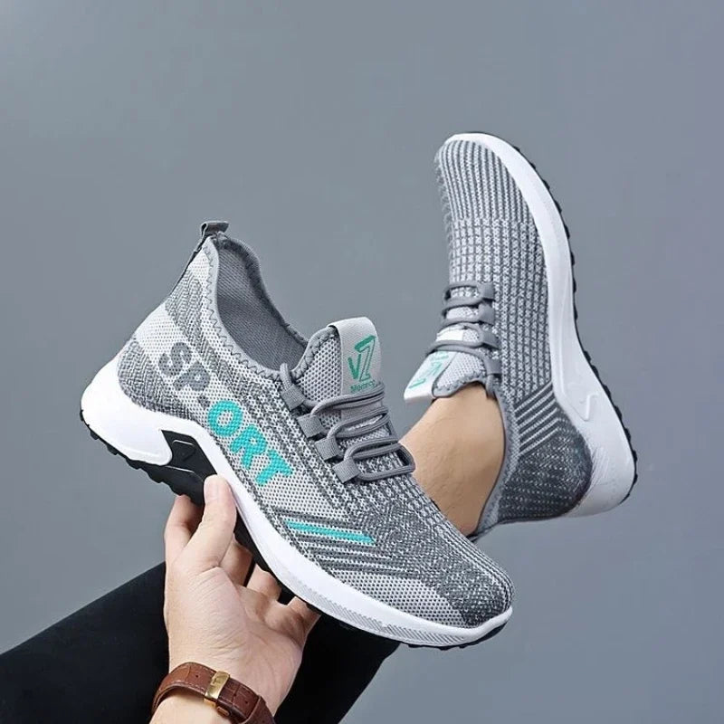 Men’s Fashion Sports Shoes, Casual Breathable Running Shoes, Comfortable Tennis Shoes