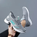 Men’s Fashion Sports Shoes, Casual Breathable Running Shoes, Outdoor Walking and Training Sneakers, Comfortable Tennis Shoes