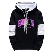 Men’s Hoodies, Fashion Print Casual Sweatshirt Pullover, Daily Comfort for Office or Home