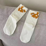 3D Cute Cat Socks Black/White Funny Cat Cotton Socks Breathable Soft Girl Women Novelty Stocking Kawaii Gift Sock Set