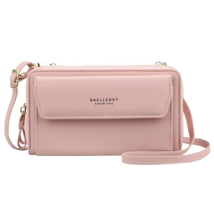 Women’s Designer Brand Wallet, Multi-Compartment Clutch, Long Large Card Purse
