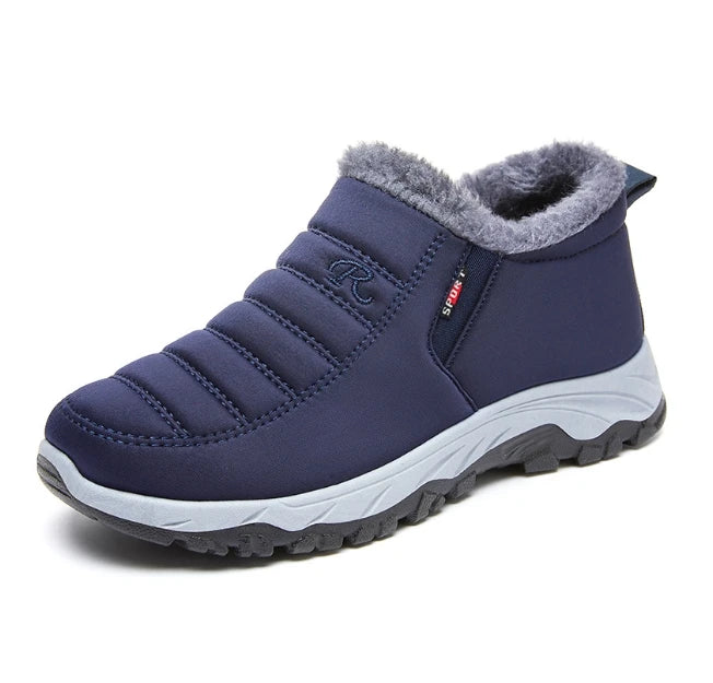 Men’s Casual Shoes, Autumn/Winter Warm Cotton, Chunky Sole, Comfortable Stylish Footwear