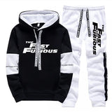 Men’s Hooded Sweatshirt, Long Sleeve Hoodie, Daily Autumn Winter Fashion, Comfortable Casual Sports Pullover with Sweatpants