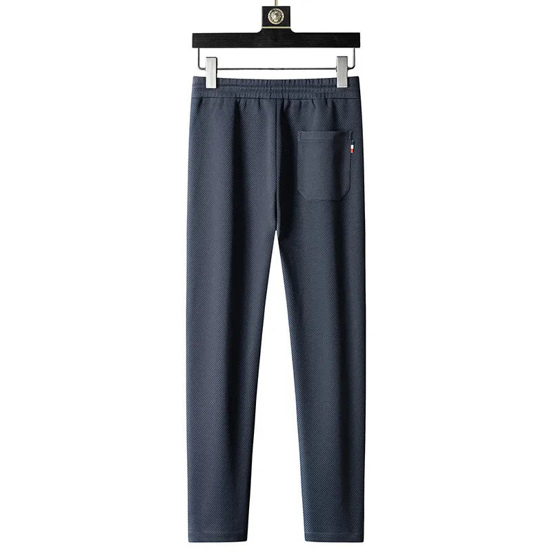 Men’s Jacket & Trousers Set, Casual Spring Outfit, Stylish Two-Piece, Sizes M–5XL