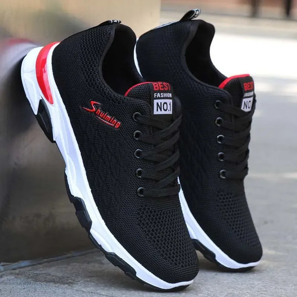 Men’s Fashion Sports Shoes, Casual Breathable Running Shoes, Outdoor Walking and Training Sneakers, Comfortable Tennis Shoes