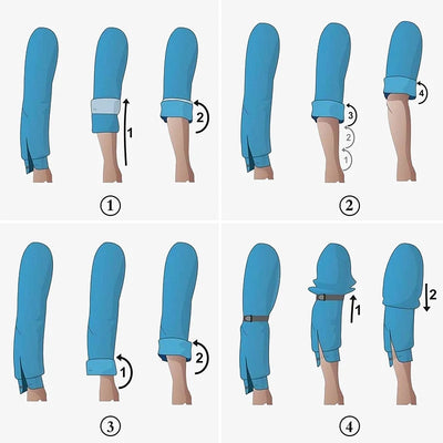 1 Pair Adjustable Elastic Armband, Shirt Sleeve Holder, Fashion Arm Cuffs