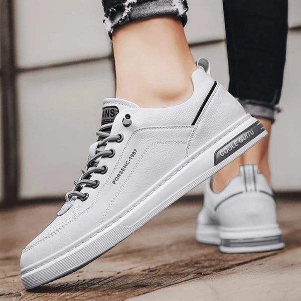 Men’s Comfortable Flat Casual Shoes, Outdoor Sneakers, High-End Fashion Dress Shoes, Stylish One-Pedal Footwear for Men