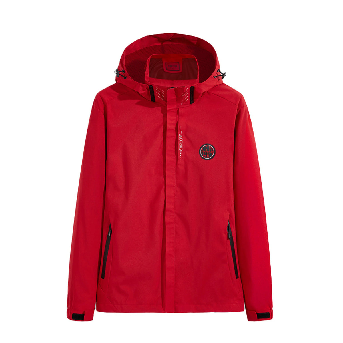 Men’s Spring Outdoor Jacket, Lightweight Hiking Coat, Casual Zippered Style, Fashionable for Couples