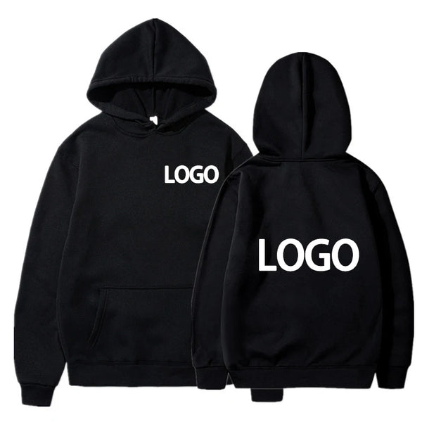 Custom Printed Men’s and Women’s Hoodie, Loose Casual Long Sleeve Pullover, Fashionable Streetwear Sweatshirt with Personality