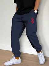 Men’s Casual Pants, Fashion Drawstring Joggers, Workout Running Gym Fitness Sports Trousers, Streetwear Style